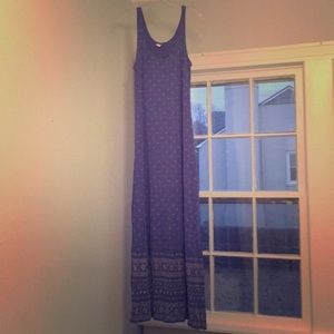 Old Navy soft and comfy maxi tank dress